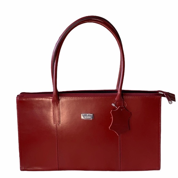 Via Spiga Handbags - Via Spiga Burgundy/ Red genuine leather purse